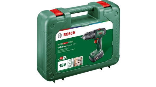 BOSCH akumulatorska udarna bušilica UniversalImpact 18V, 1x1.5Ah