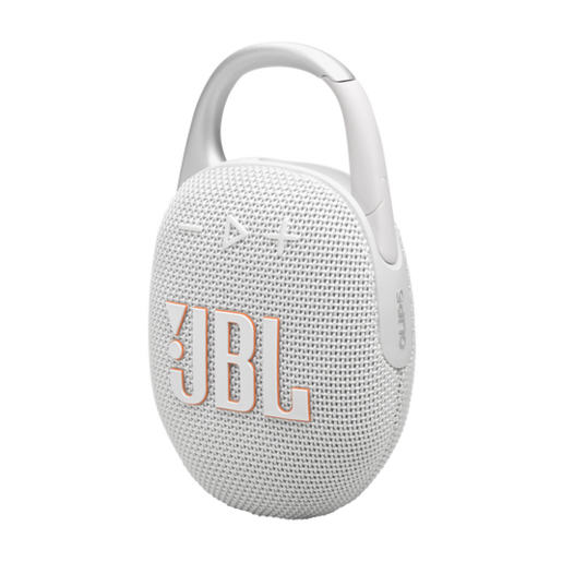 JBL Clip 5 prijenosni Bluetooth zvučnik, bijeli