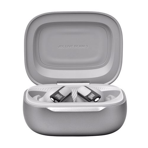 JBL Live Beam 3, In-Ear, TWS slušalice, srebrne