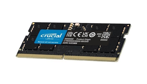 Memorija Crucial 16GB DDR5 5600MHz, SO-DIMM (CT16G56C46S5)