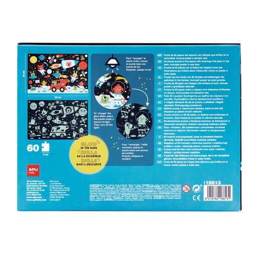 Slagalica Apli fluorescentna svemir