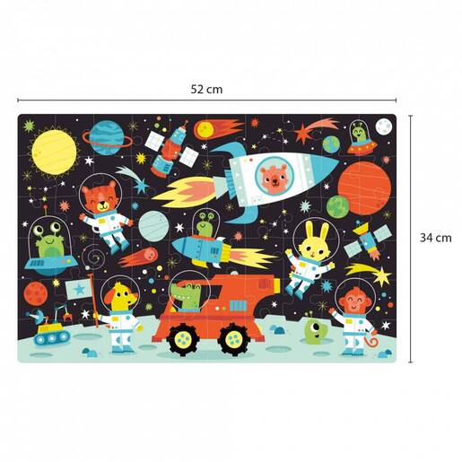 Slagalica Apli fluorescentna svemir