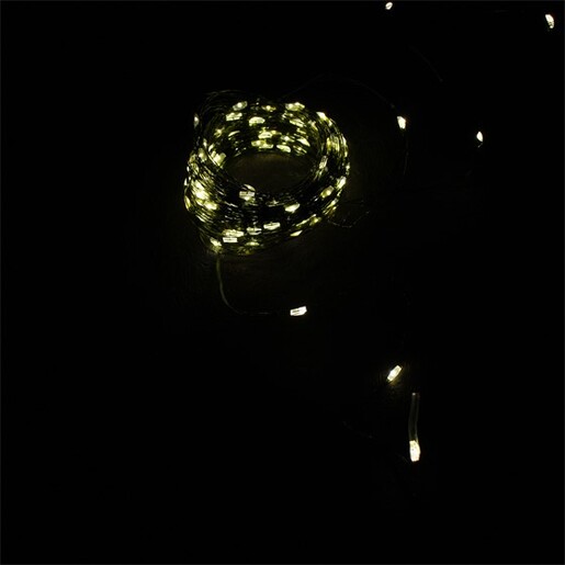 LED lampice niz/400L/20m WW trep.