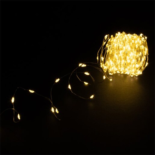 LED lampice niz/400L/20m WW