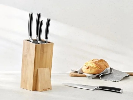 Mehrzer set noževa Premium German steel 5 kom + gratis stalak za noževe