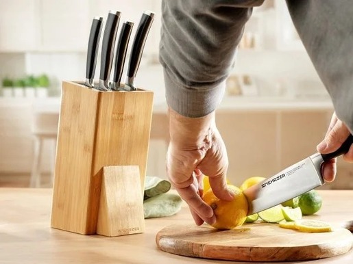 Mehrzer set noževa Premium German steel 5 kom + gratis stalak za noževe