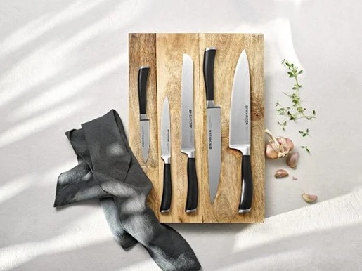 Mehrzer set noževa Premium German steel 5 kom + gratis stalak za noževe