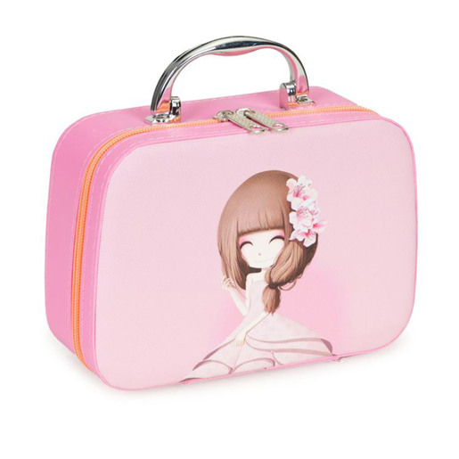 Kozmetički kofer, ružičasti
