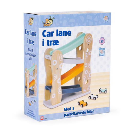 Drvena staza s autićima