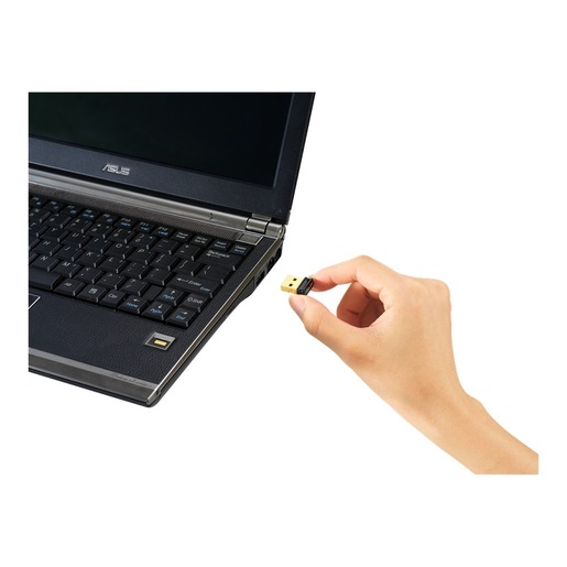 Asus USB-N10 Nano B1, 150Mbps WLAN USB adapter