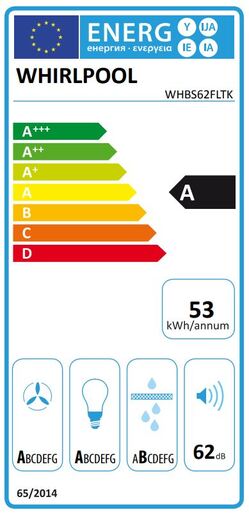 Whirlpool napa WHBS62FLTK