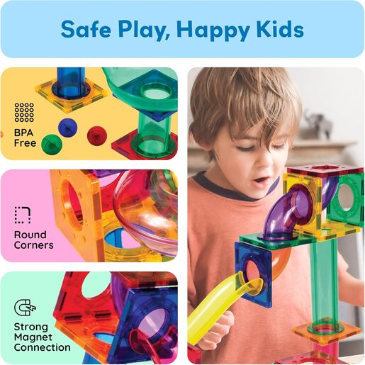 Picasso Tiles - Staza za loptice, 50 kom