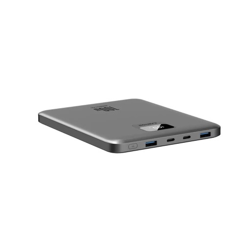 CANYON power bank PB-2008, 20000 mAh, PD100W, QC3.0, sivi