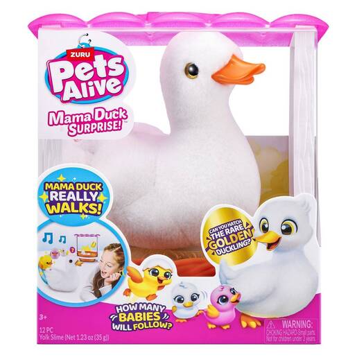 ZURU pliš patka Pets Alive Mama Duck