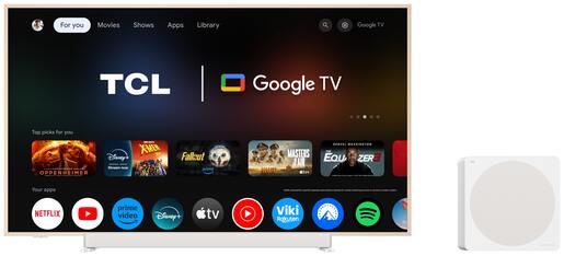 TCL 75" QLED TV 75A300 Pro, 4K UHD, Google Smart TV, Dolby Vision IQ