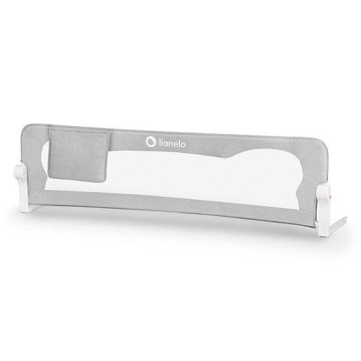 Lionelo zaštitna ograda za krevet Eva 150x42 cm, Grey Melange