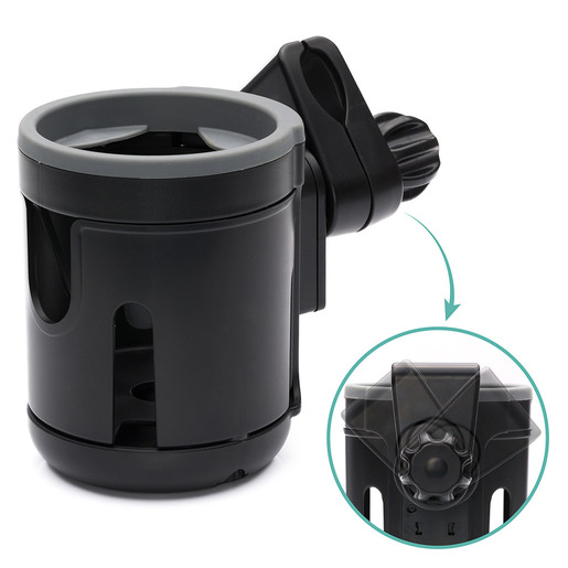 Fillikid držač za bocu Duo, crni