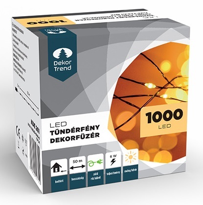 LED 1000 Dekortrend Fairy light dekorativni niz, toplo bijeli