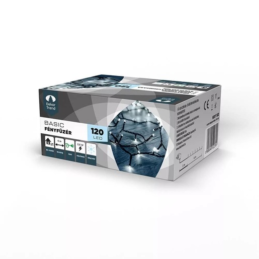 LED 120 Dekortrend vanjske lampice, 6 m, hladno bijele