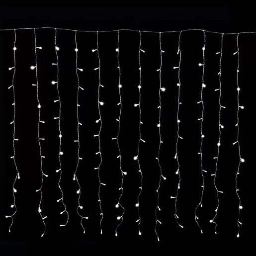 LED 192 Dekortrend unutarnja svjetlosna zavjesa, 0,9 x 2 m, hladna bijela