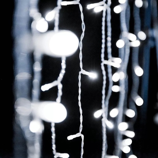 LED 192 Dekortrend unutarnja svjetlosna zavjesa, 0,9 x 2 m, hladna bijela