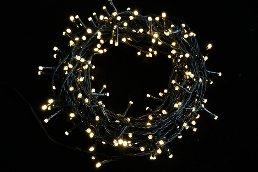 LED 1000 Dekortrend vanjske lampice, 50 m, toplo bijele