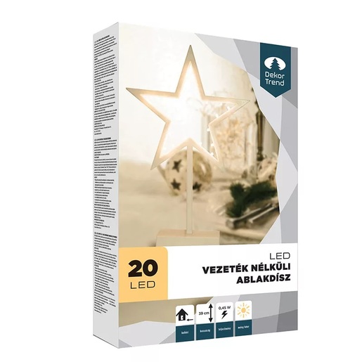 LED Dekortrend božićna dekoracija, zvijezda