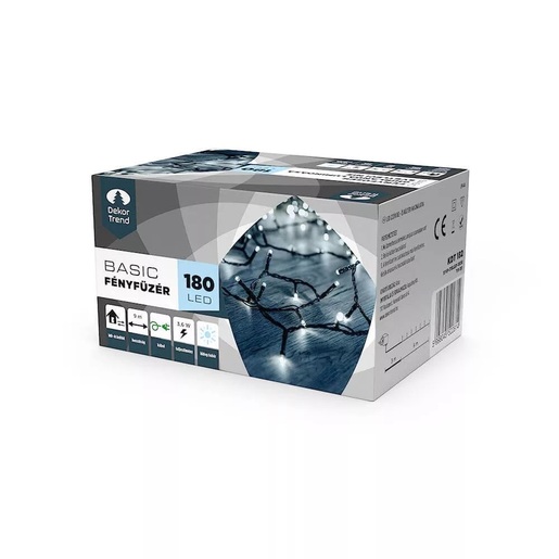 LED 180 Dekortrend vanjske lampice, 9 m, hladno bijele