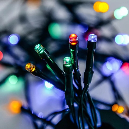 LED 120 Dekortrend vanjski svjetlosni niz, 6 m, šareni