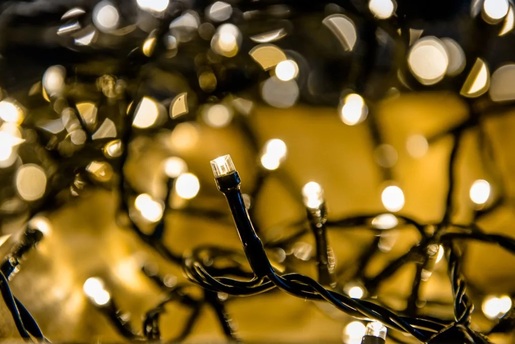 LED 180 Dekortrend vanjske lampice, 9 m, toplo bijele