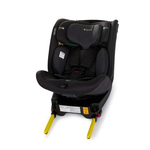 Chipolino autosjedalica X Factor, i-Size, ISOFIX, 40-150 cm, Obsidian