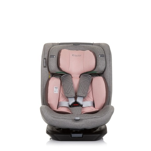 Chipolino autosjedalica X Factor, i-Size, ISOFIX, 40-150 cm, Flamingo