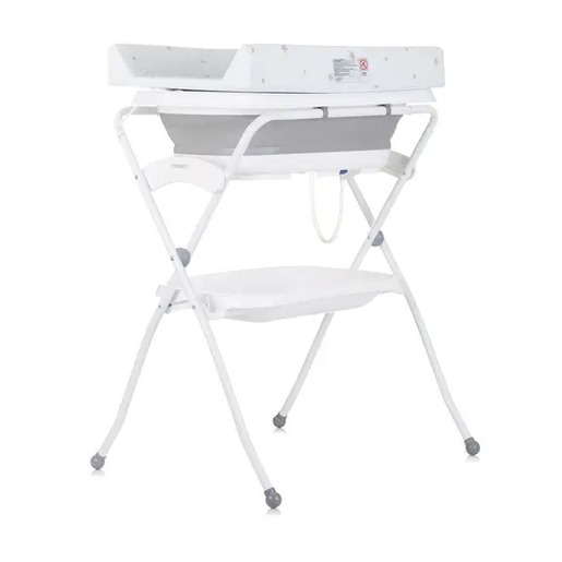 Chipolino kadica sa stalkom i podlogom za previjanje, Fiore Grey