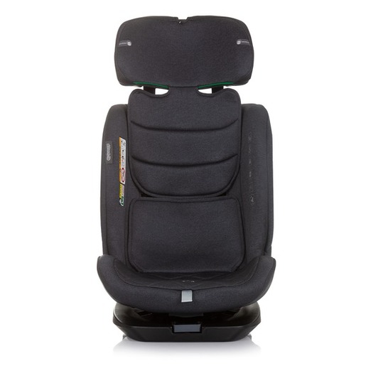 Chipolino autosjedalica X Factor, i-Size, ISOFIX, 40-150 cm, Granite