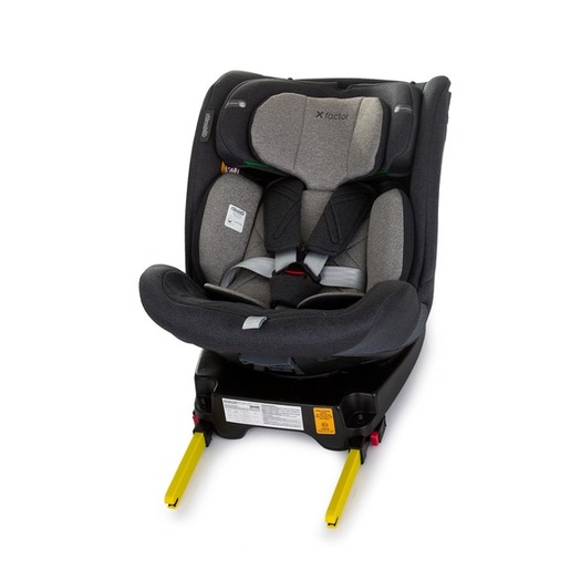 Chipolino autosjedalica X Factor, i-Size, ISOFIX, 40-150 cm, Granite