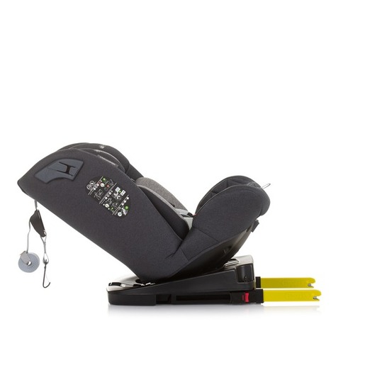 Chipolino autosjedalica X Factor, i-Size, ISOFIX, 40-150 cm, Granite