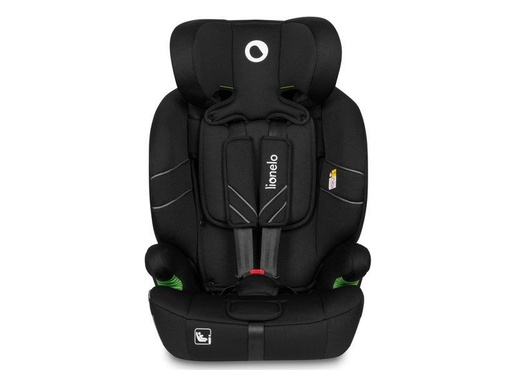 Lionelo autosjedalica Levi ONE, 61-105cm, crna JAMSTVO 2god