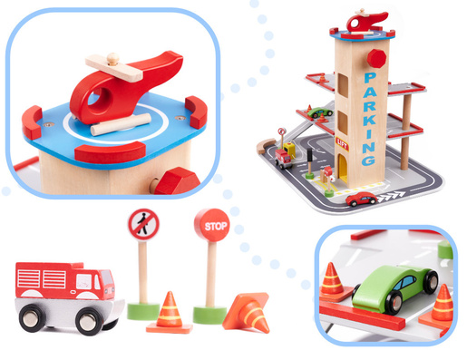 Lulilo drveni parking višeetažna gradska garaža