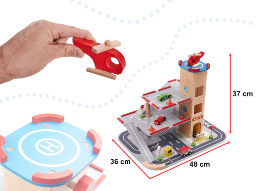 Lulilo drveni parking višeetažna gradska garaža