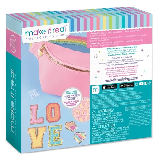 Make It Real - Modna torbica oko struka - Love