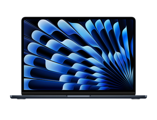 Apple MacBook Air, mc8q4cr/a, 13,6, M3, 24GB RAM, 512GB SSD, Apple Graphics, Midnight, laptop