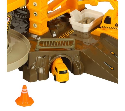 Staza električna konstrukcija, parkiralište, dizalica