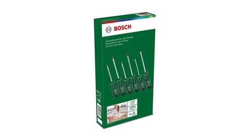 BOSCH set odvijača 6-dijelni
