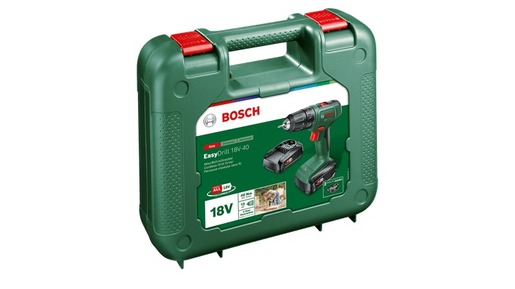 BOSCH akumulatorska bušilica-izvijač Easydrill 18V-40, 2x2.0Ah baterija i punjač