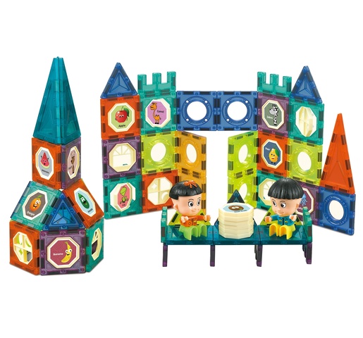 Woopie magnetne kocke -  98 el.