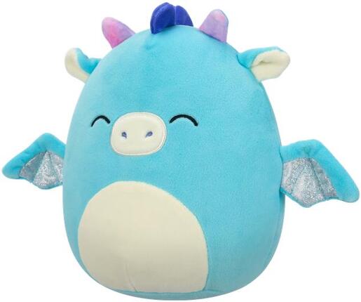 Squishmallows - Tatiana - Tamno plavozeleni zmaj - 20cm