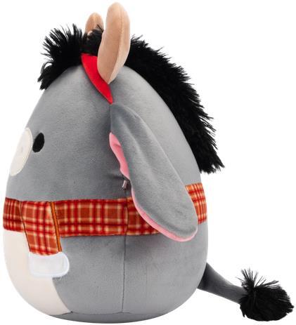 Squishmallows Holiday - Jason - Sivi magarac - 20cm