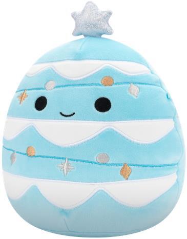 Squishmallows Holiday - Keiko - Svijetloplavo božićno drvce - 20cm
