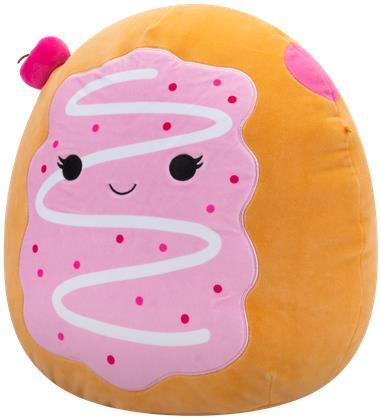 Squishmallows - Perl - Roza pecivo od višnje - 35cm