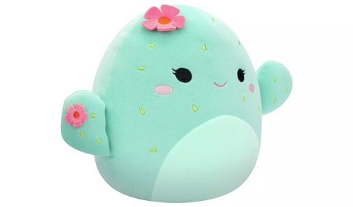 Squishmallows - Graciela - Bačvasti kaktus boje mente - 20cm